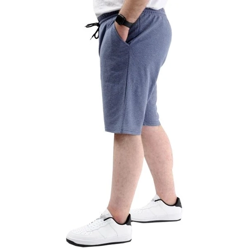 B�y�k Beden Erkek Cepli �ort WAFFLE 23498 �ndigo