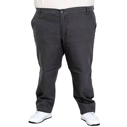 B�y�k Beden Erkek Gabardin Pantolon Do�a Yan Cep 22850 Antrasit