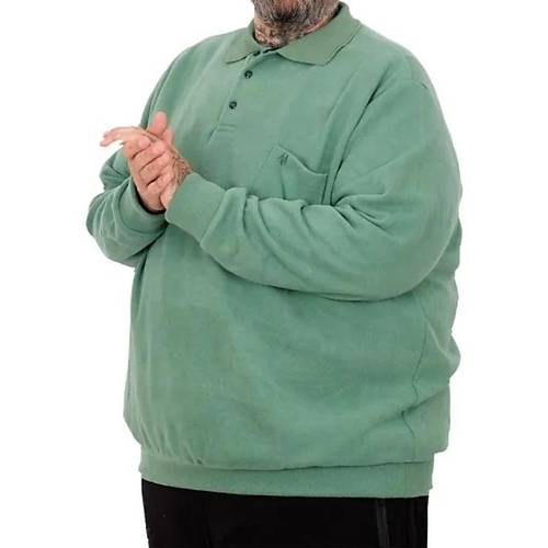 Erkek Sweat Polo Cepli Selanik Basic 20441 �a�la