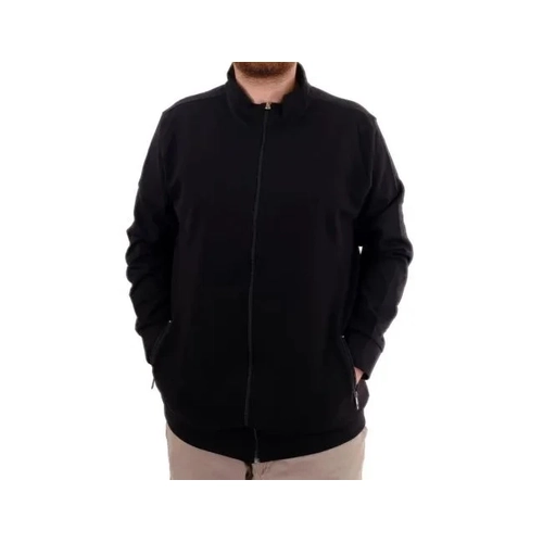 Buyuk Beden Erkek H�rka Fermuarl� Stell Dik Yaka 20571 Siyah