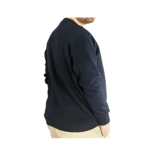 Erkek Sweatshirt Bisiklet Yaka Basic 20131 Lacivert