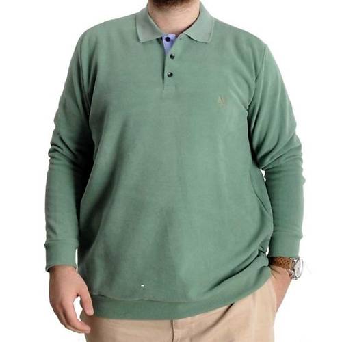 B�y�k Beden Erkek Sweat Polo Selanik Nak��l� 20440 �a�la