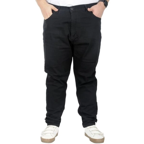 B�y�k Beden Pantolon Gabardin Jogger Do�a 22920 Siyah
