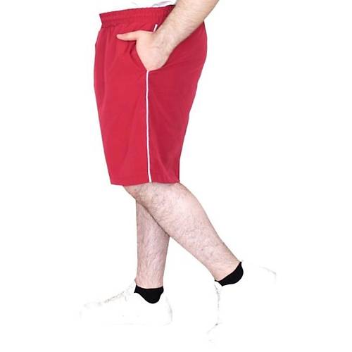 B�y�k Beden Erkek Deniz �ortu White Line 21451 Bordo