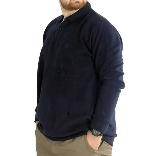 B�y�k Beden Erkek Sweatshirt Polo Vnz Selanik 20440 Lacivert