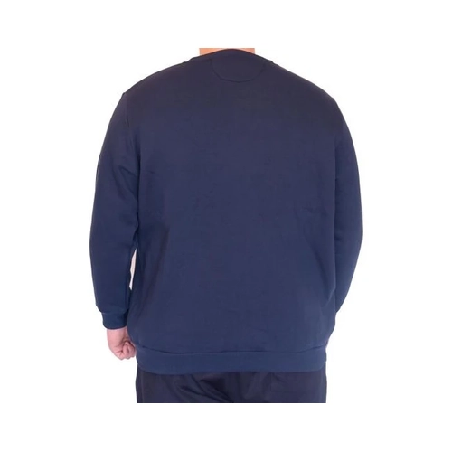 Sweatshirt Bisiklet Yaka LOS ANGELES U24561 �ndigo