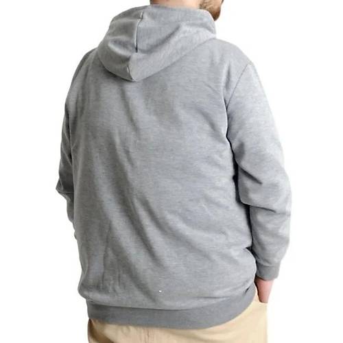 Erkek H�rka Kapson Fermuarl� Steel Interlock 21600 Gri Melanj