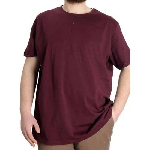 B�y�k Beden Erkek Tshirt Bisiklet Yaka Basic 20031 M�rd�m