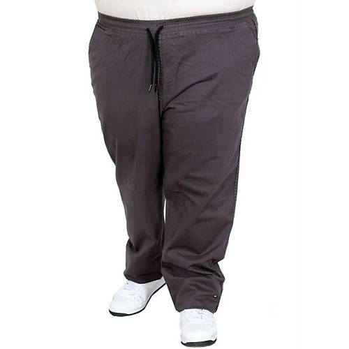 B�y�k Beden Erkek Keten Jogger Pantolon Milano 21913 ANTRASIT