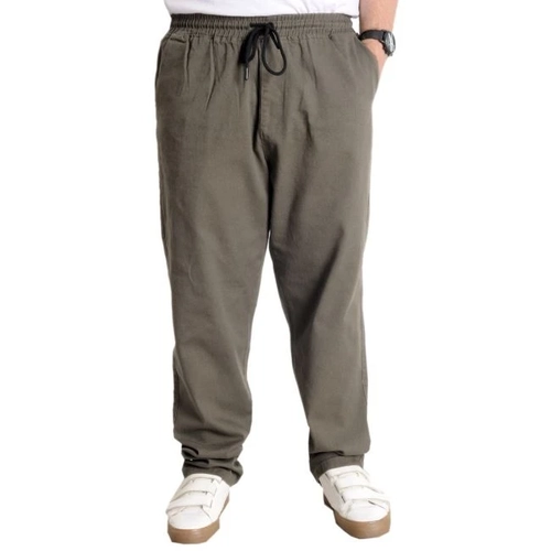 B�y�k Beden Erkek Gabardin Kargo Jogger Pantolon Do�a 21928 Haki