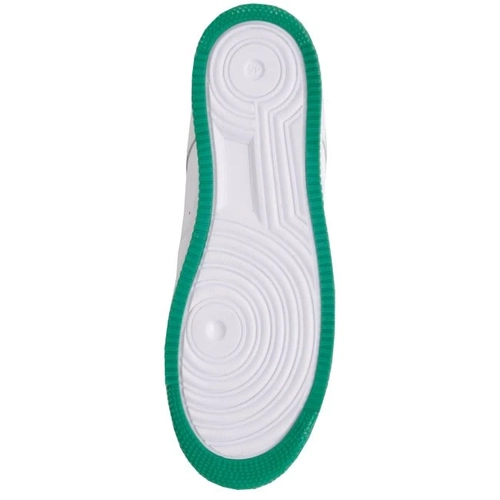 B�y�k Numara Ayakkab� AIR SKIN 5027 Beyaz-Ye�il