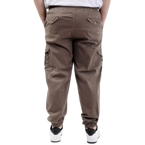 B�y�k Beden Keten Kargo Jogger Valencia 21911 Toprak
