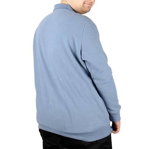 Erkek Sweatshirt Polo Vnz Selanik 20440 Mavi