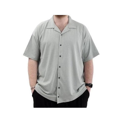 B�y�k Beden Erkek G�mlek Apas Yaka JAKAR U24380 �a�la