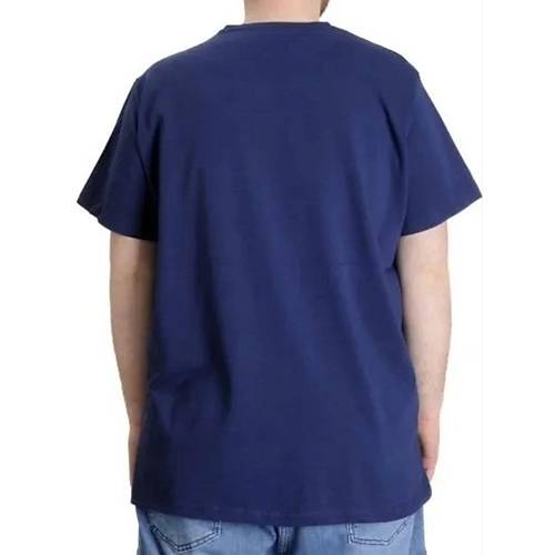 B�y�k Beden T-Shirt V Yaka Likral� 20150 �ndigo