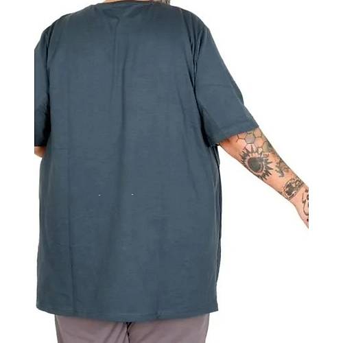 B�y�k Beden Erkek Armut Tshirt  26210 PETROL YE��L�