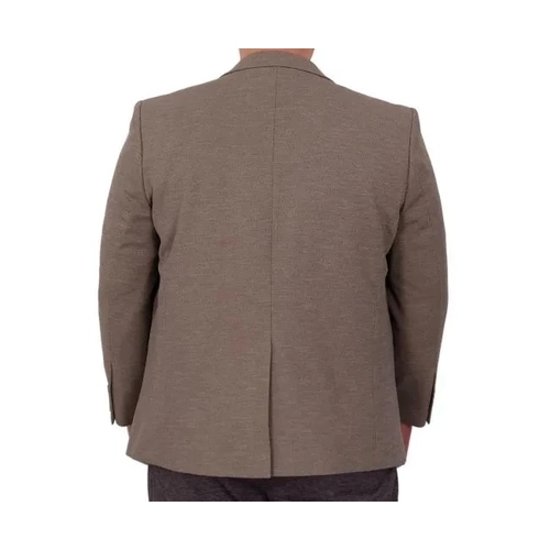 B�y�k Beden Erkek Ceket Blazer Britanya 23028 Vizon