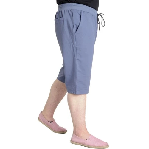 B�y�k Beden Erkek Kapri Straight Basic 20500 Mavi