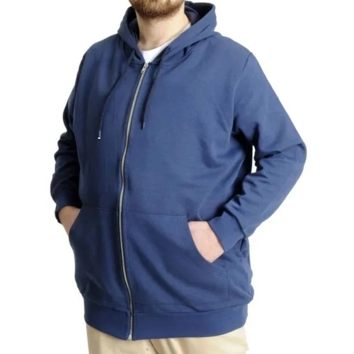 Erkek H�rka Kapson Fermuarl� Steel Interlock 21600 �ndigo