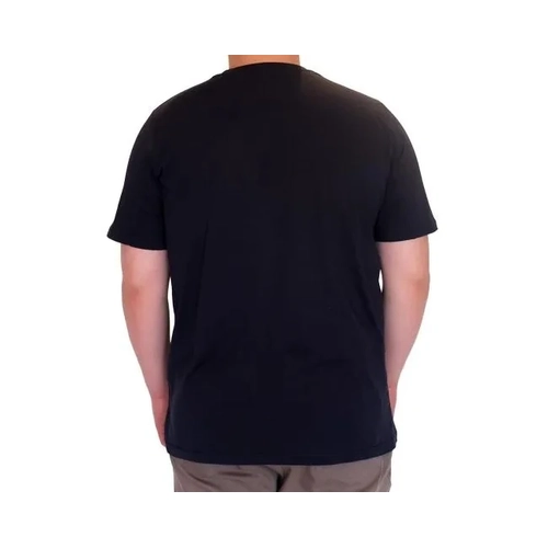 B�y�k Beden Erkek T-Shirt Bisiklet Yaka TIGER Bask�l� 25007 Lacivert