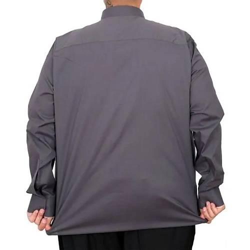 B�y�k Beden Erkek Klasik G�mlek Likral� 20351 F�me