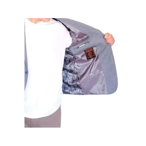 B�y�k Beden Erkek Klasik Blazer Ceket BRITANYA 23028 MAVI