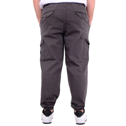 B�y�k Beden Erkek Gabardin Kargo Jogger Doga 21927 Antrasit