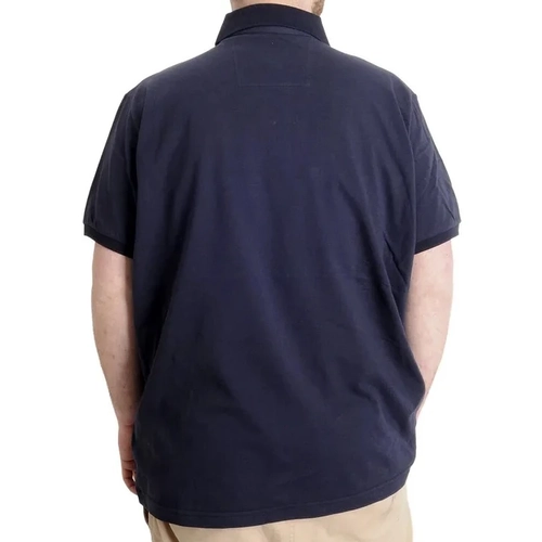 B�y�k Beden Erkek T-shirt Polo INDUSTRY 23316 Lacivert