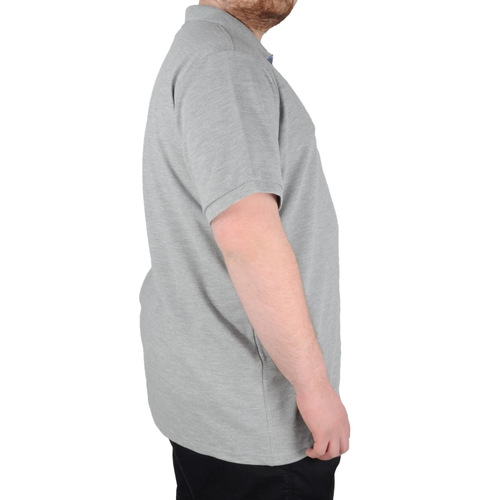Battal Beden Erkek Tshirt Polo Yaka Nak��l� Klasik Pike 20553 Grimelanj