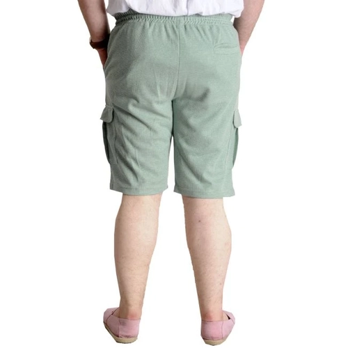 B�y�k Beden Erkek �ort Kargo Cep WAFFLE 23500 �a�la Ye�ili