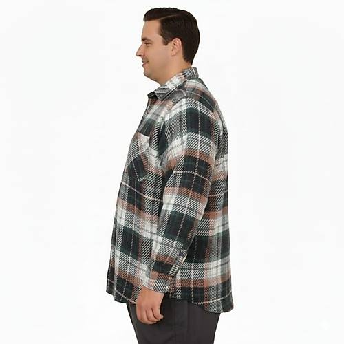 B�y�k Beden G�mlek Tek Cep Oduncu 25394 Nefti