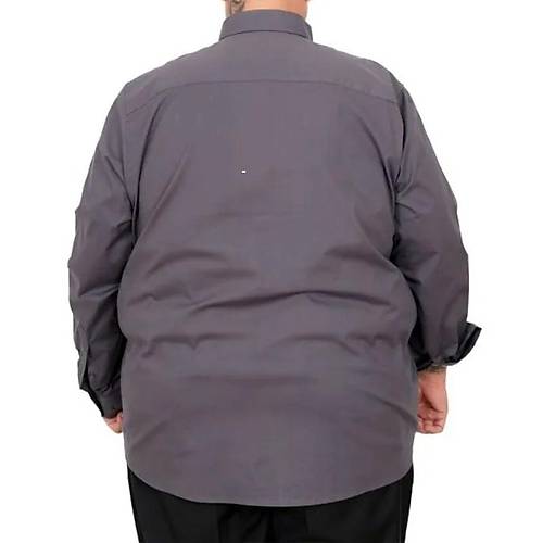 B�y�k Beden Erkek Klasik Cepli G�mlek Likral� 20350 F�me