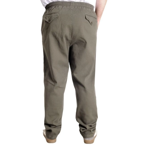 B�y�k Beden Erkek Gabardin Kargo Jogger Pantolon Do�a 21928 Haki