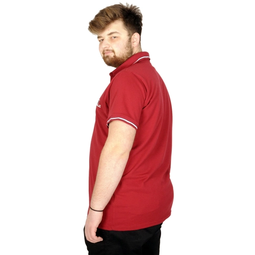 B�y�k Beden T-shirt Polo Lapointe 21320 Bordo