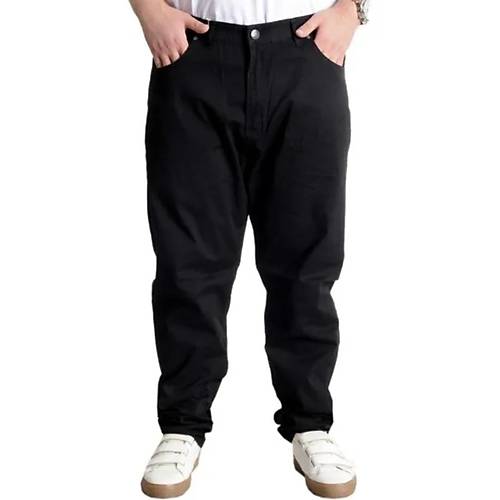 B�y�k Beden Pantolon Gabardin Jogger Do�a 22920 Siyah
