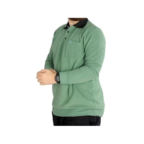 Erkek Sweat Polo Cepli Selanik Basic 20441 �a�la