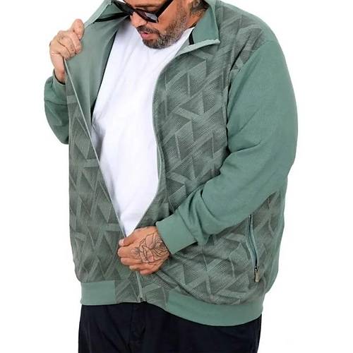 B�y�k Beden Erkek H�rka Dik Yaka 25820 �a�la