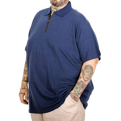 B�Y�K BEDEN  T-SH�RT POLO YAKA  FERMUARLI 25319 �ND�GO