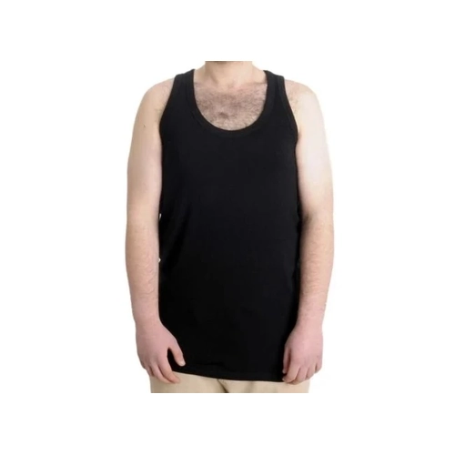 B�y�k Beden Erkek Atlet Bisiklet Yaka 6340 Siyah