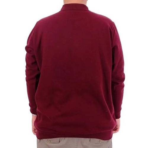 B�y�k Beden Erkek Sweat Polo Yaka Selanik Nak��l� 20440 M�rd�m