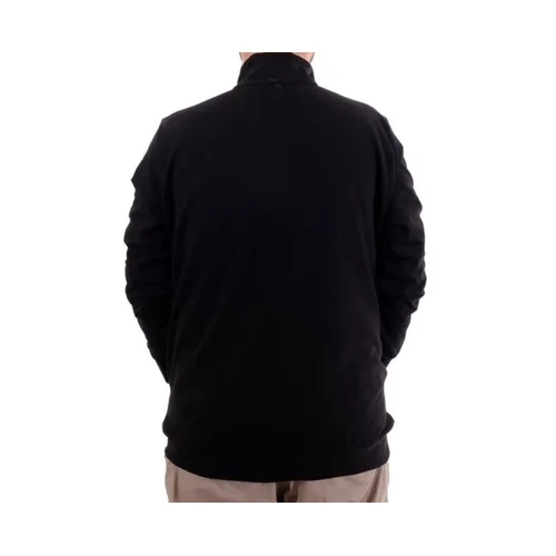 Buyuk Beden Erkek H�rka Fermuarl� Stell Dik Yaka 20571 Siyah