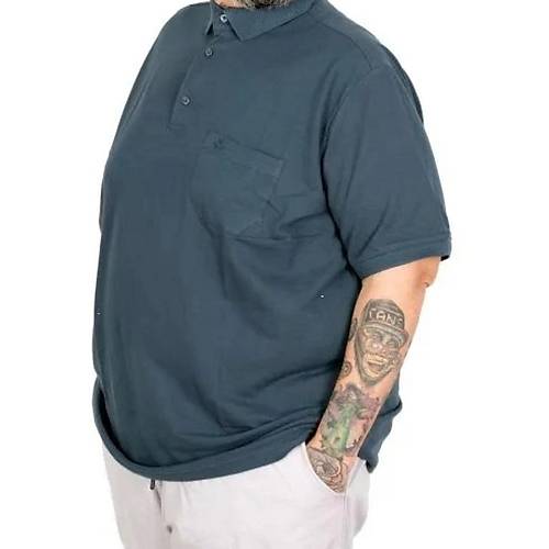 B�y�k Beden Polo Cepli Klasik Ti��rt 20552 PETROL YES�L�