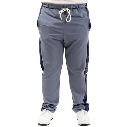 B�y�k Beden Erkek E�ofman Alt� Cepli Bask�l� SPORT 24516 Mavi