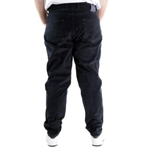 B�y�k Beden Erkek Kadife Pantolon 23920 Lacivert