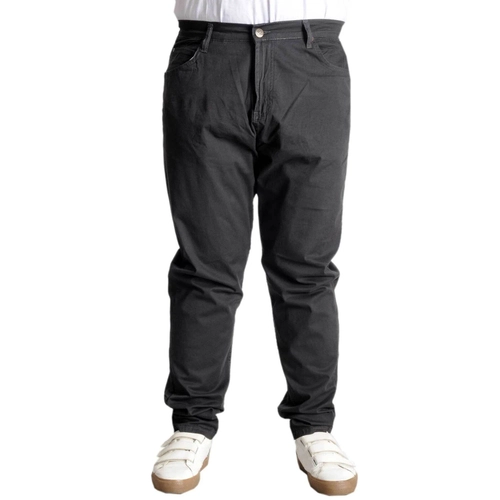 B�y�k Beden Pantolon Keten 5Cep Milano Classic 20902 Antrasit