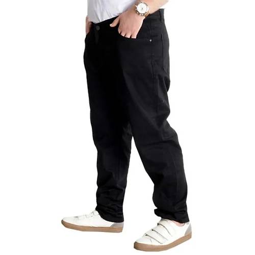 B�y�k Beden Pantolon Gabardin Jogger Do�a 22920 Siyah