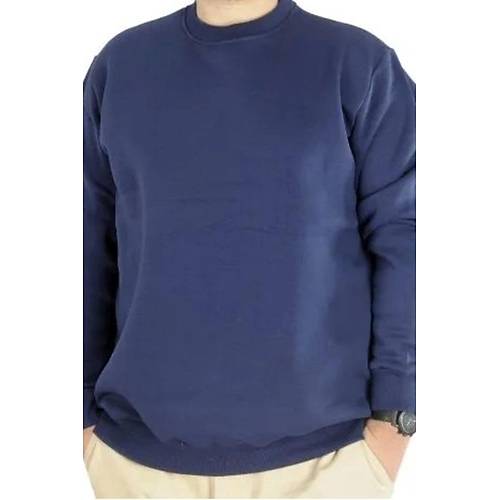 B�y�k Beden Erkek Sweat Bis Yaka 20131 �ndigo