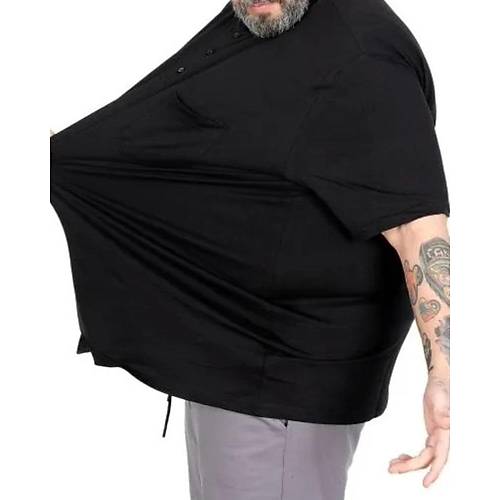 B�y�k Beden Erkek Armut Tshirt  26210 SIYAH