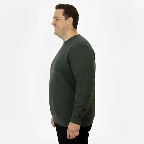 Erkek Bisiklet Sweatshirt Selanik 25819 Haki