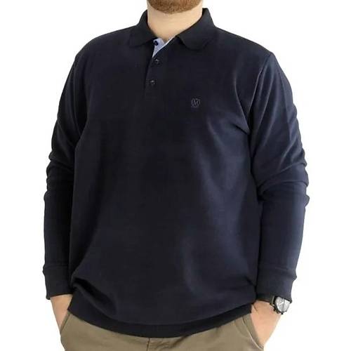 B�y�k Beden Erkek Sweatshirt Polo Vnz Selanik 20440 Lacivert